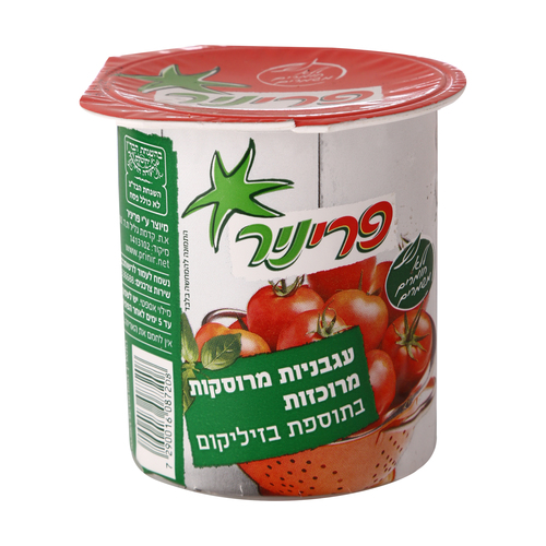 עגבניות מרוסקות מרוכזות בתוספת בזיליקום